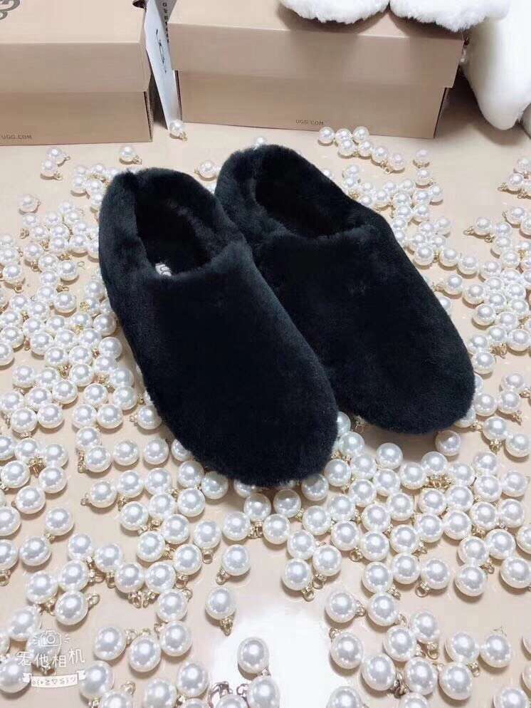 UGG 울 원피스 발목 없는 단화 001-286220