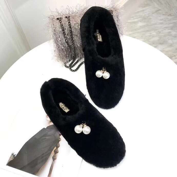 UGG 양모 일체형 여성 로퍼 001-286222