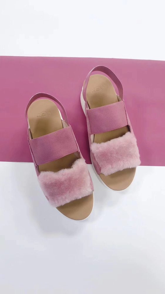 UGG 여성 실버 레이크 두꺼운 굽 캐주얼 샌들 001-286223