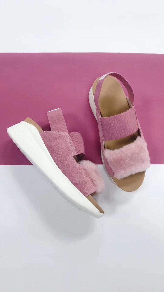 UGG 여성 실버 레이크 두꺼운 굽 캐주얼 샌들 001-286223