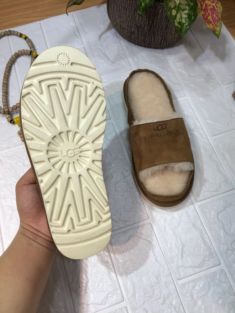 UGG 협업 겨울 실내 슬리퍼 양털 원피 001-286228