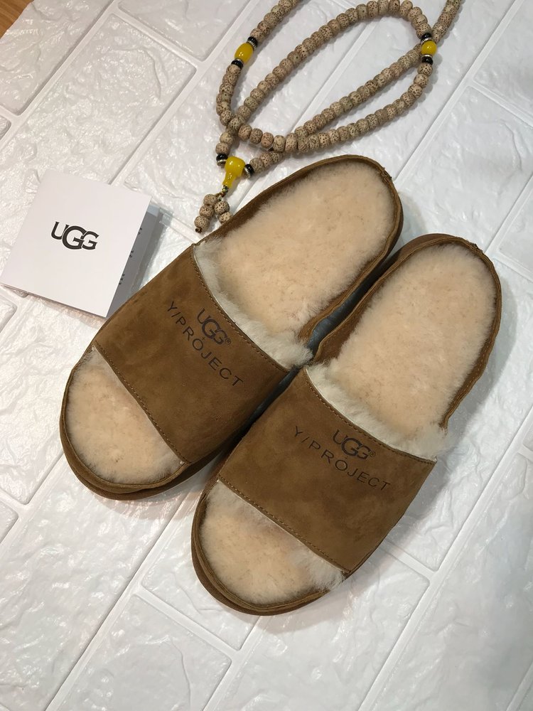 UGG 협업 겨울 실내 슬리퍼 양털 원피 001-286228