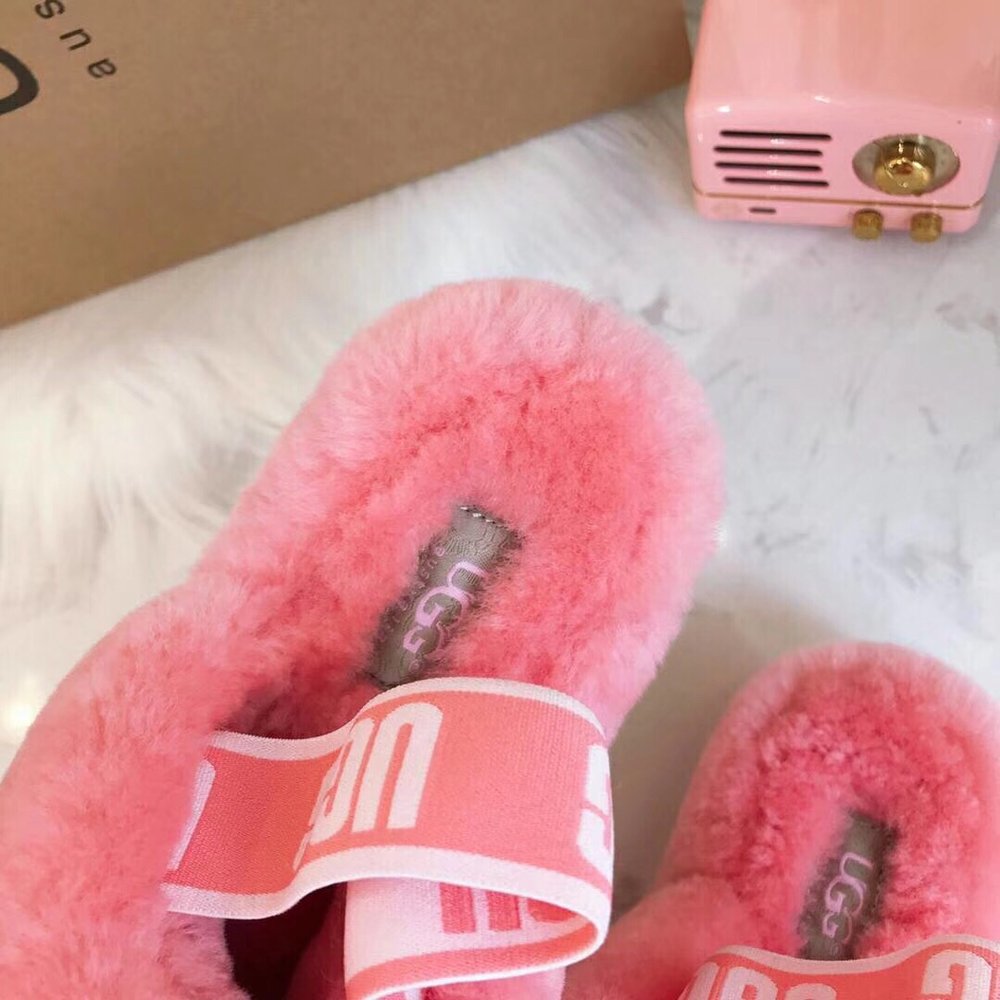 UGG 양갈래 코코넛 퍼 슬리퍼 001-286229