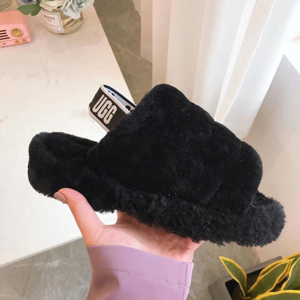 UGG 양면 코코넛 털 슬리퍼 001-286231