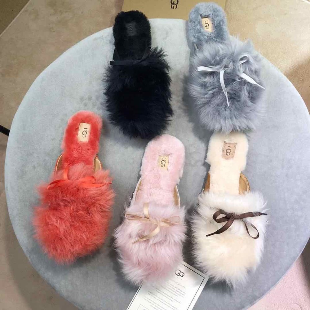 UGG 샤언 털 슬리퍼 (털실내화) 001-286236