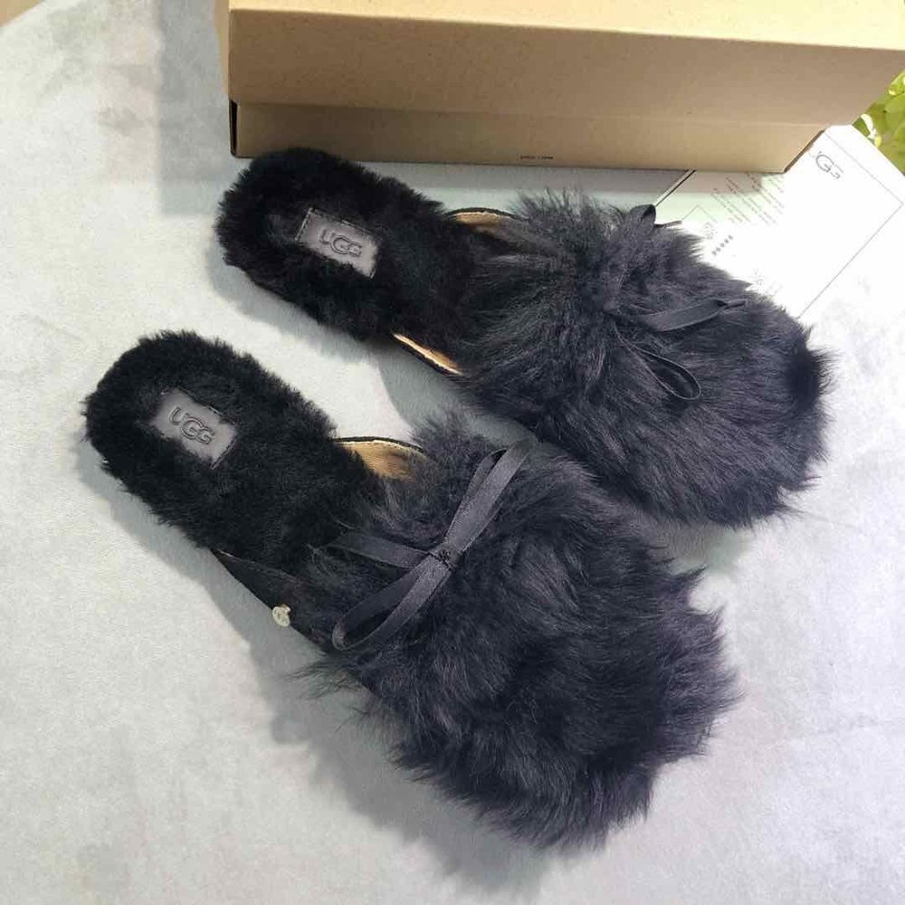 UGG 가을 샤인 퍼플랫 슬리퍼 001-286237