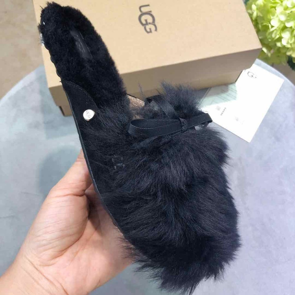 UGG 가을 샤인 퍼플랫 슬리퍼 001-286237