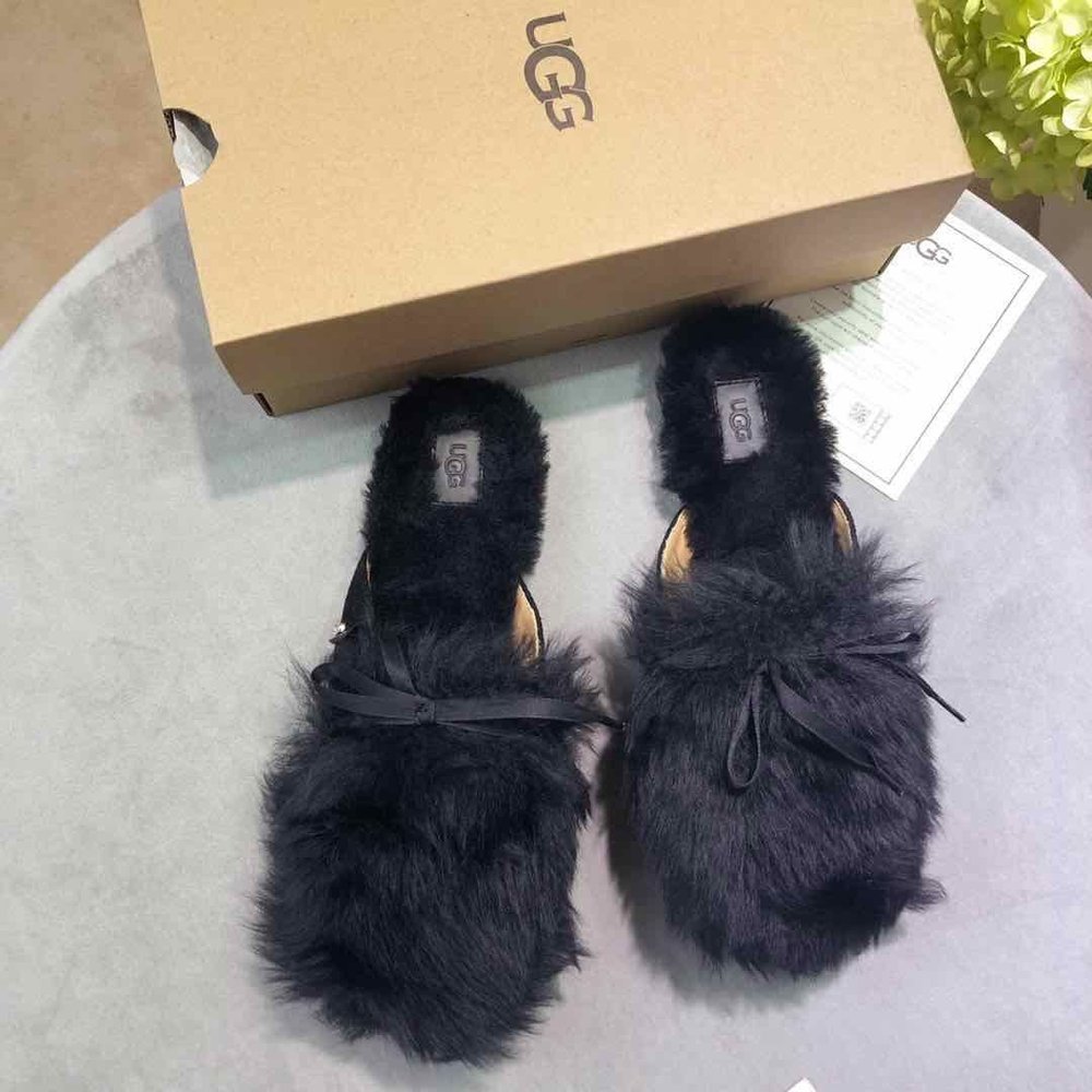 UGG 가을 샤인 퍼플랫 슬리퍼 001-286237