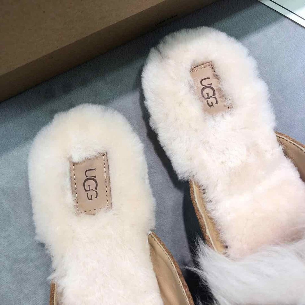 UGG 샤인 퍼플리플리 여성 슬리퍼 001-286239