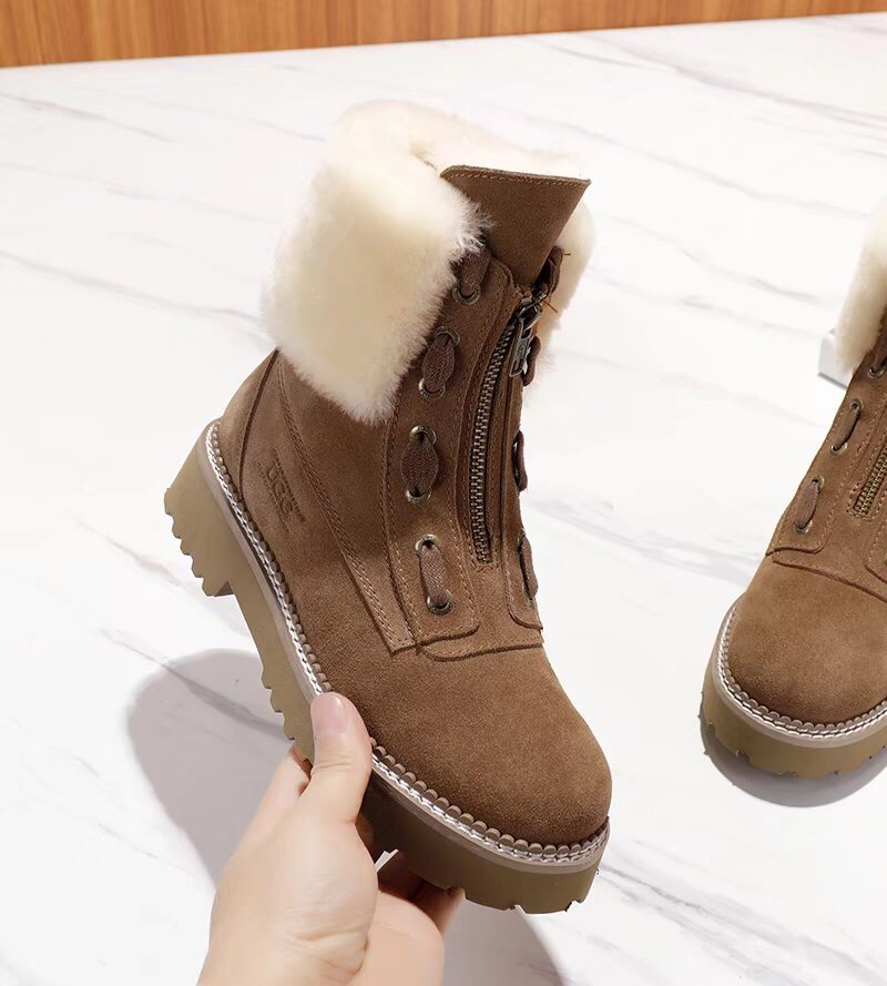 UGG 스노우부츠 숨은 힐 양털 안창 001-286257