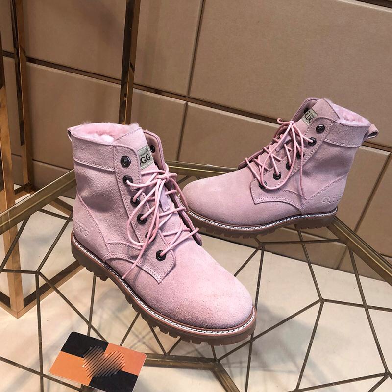UGG 여성 양모 캐주얼 숏부츠 001-286260
