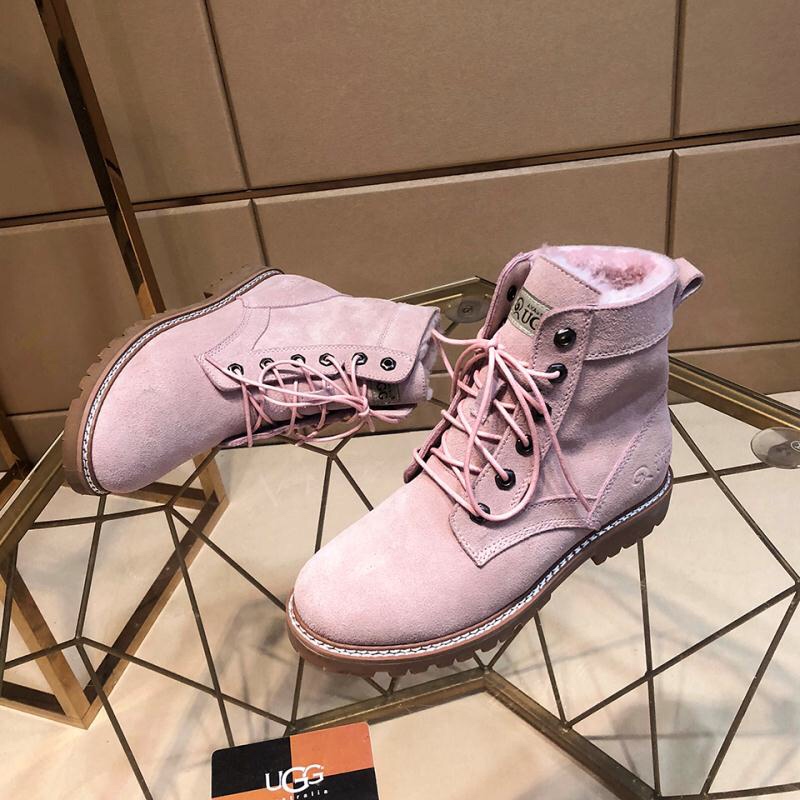 UGG 여성 양모 캐주얼 숏부츠 001-286260