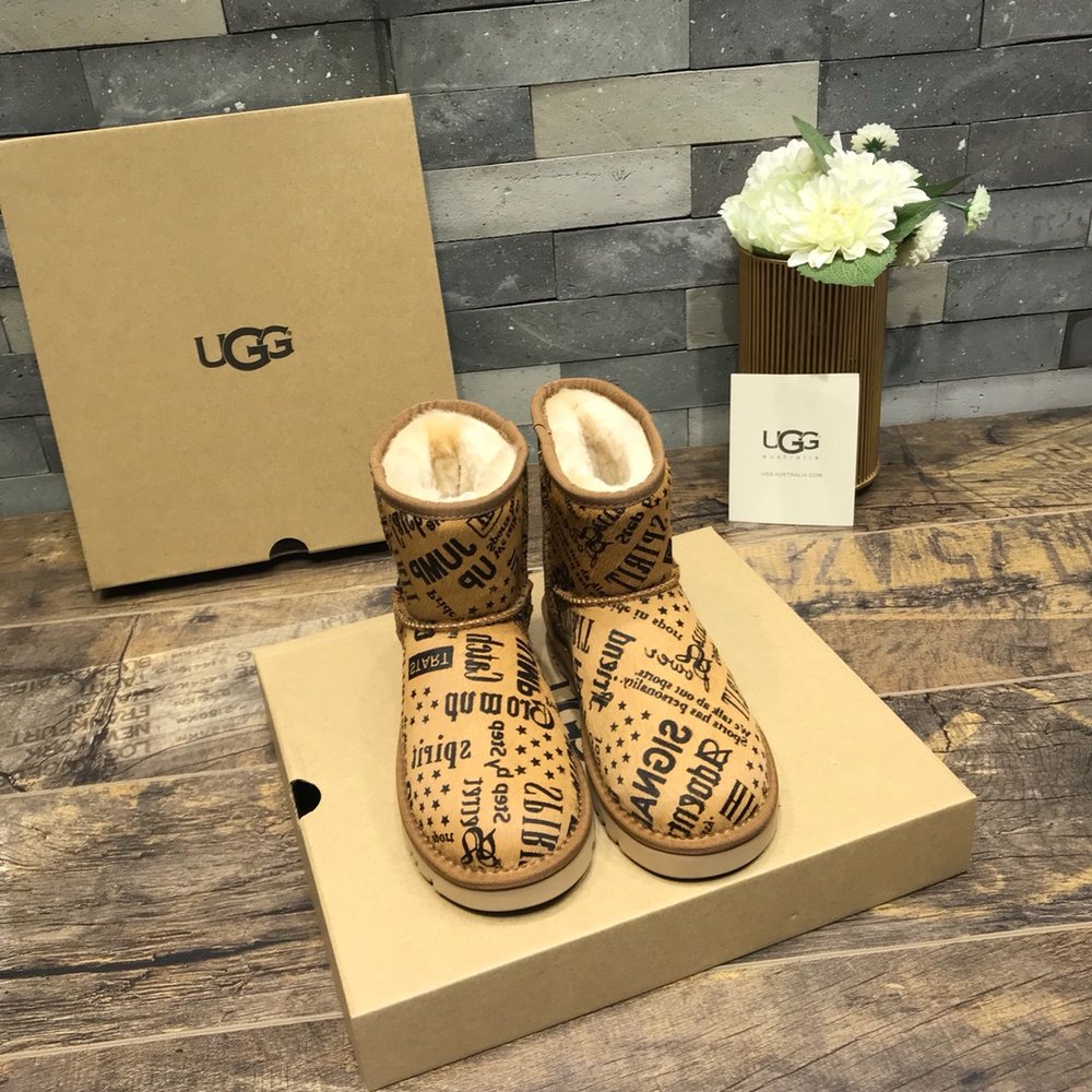 UGG 펜디 콜라보 방한부츠 001-286280