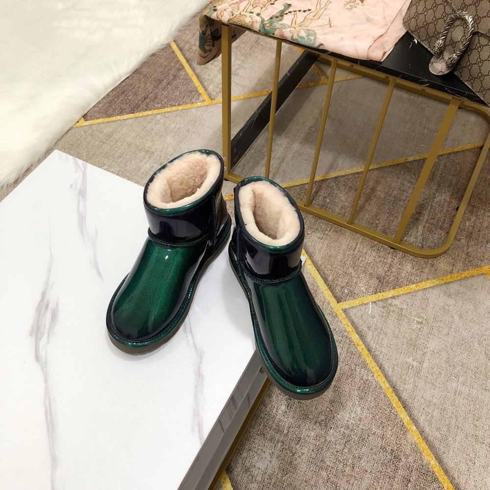 UGG 럭셔리 여성 신발 메탈 카멜레온 실크 양모 001-286291