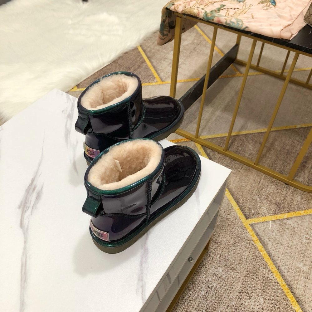 UGG 럭셔리 여성 신발 메탈 카멜레온 실크 양모 001-286291