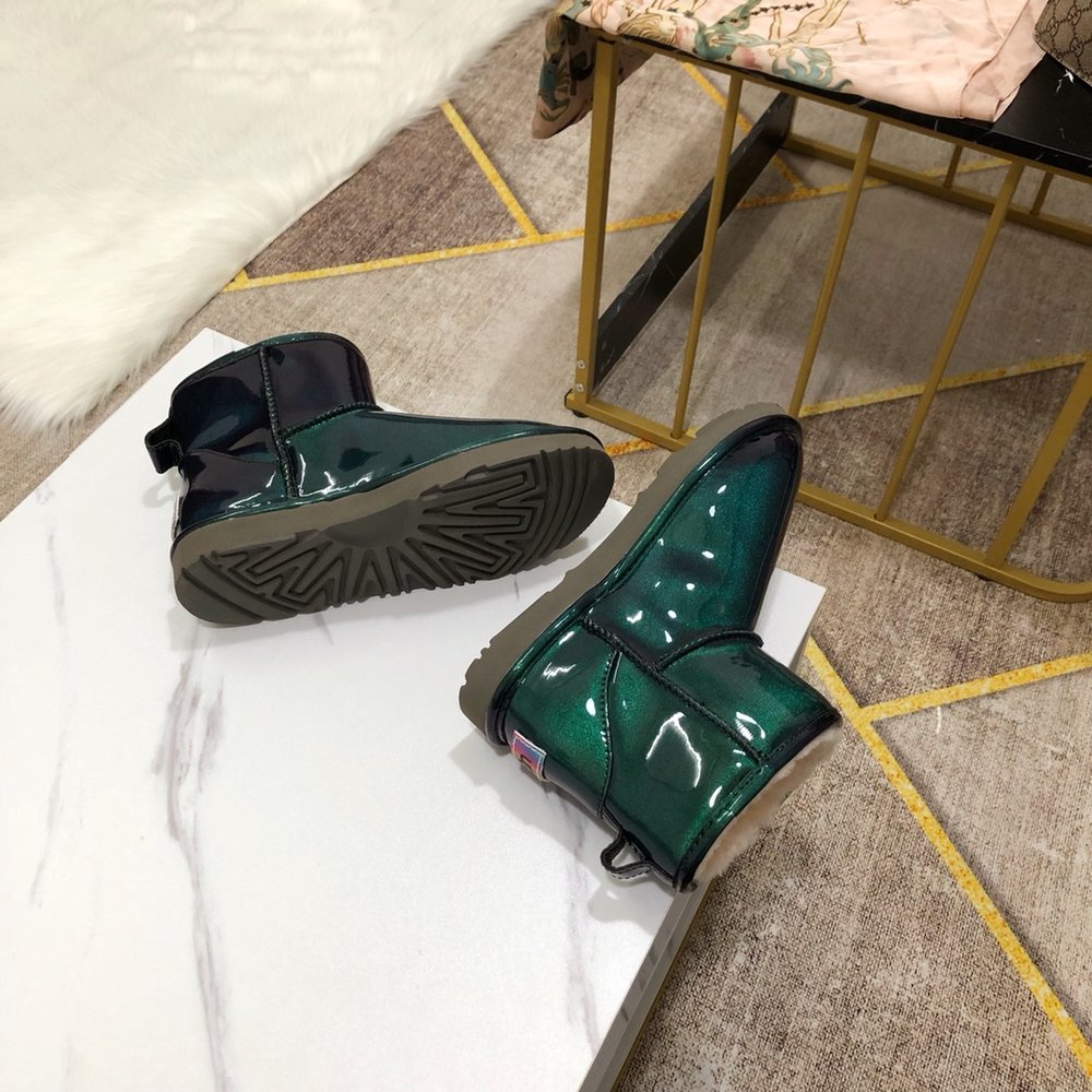 UGG 럭셔리 여성 신발 메탈 카멜레온 실크 양모 001-286291