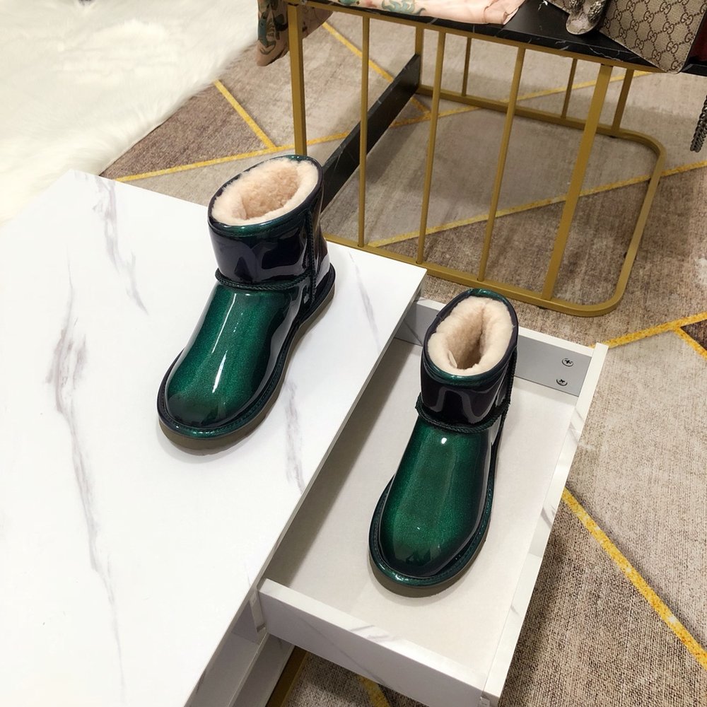 UGG 럭셔리 여성 신발 메탈 카멜레온 실크 양모 001-286291