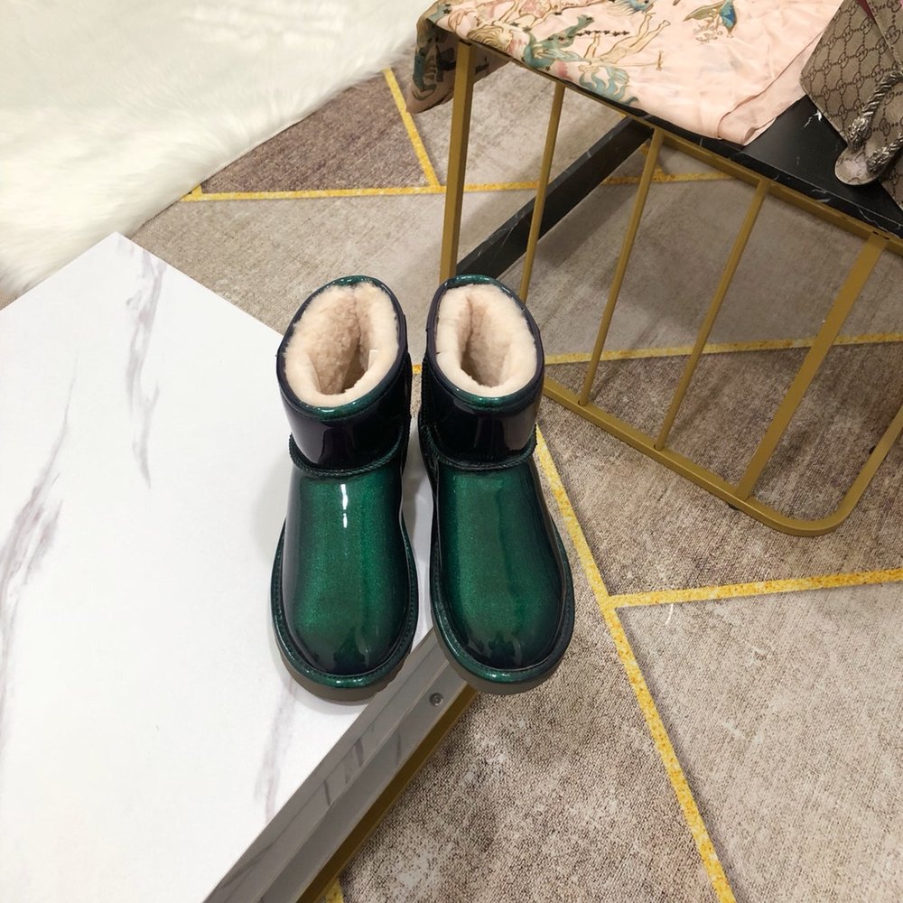 UGG 럭셔리 여성 신발 메탈 카멜레온 실크 양모 001-286291