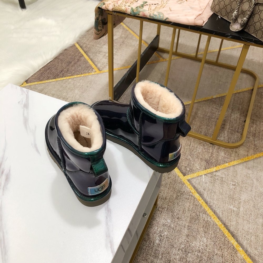 UGG 럭셔리 여성 신발 메탈 카멜레온 실크 양모 001-286291