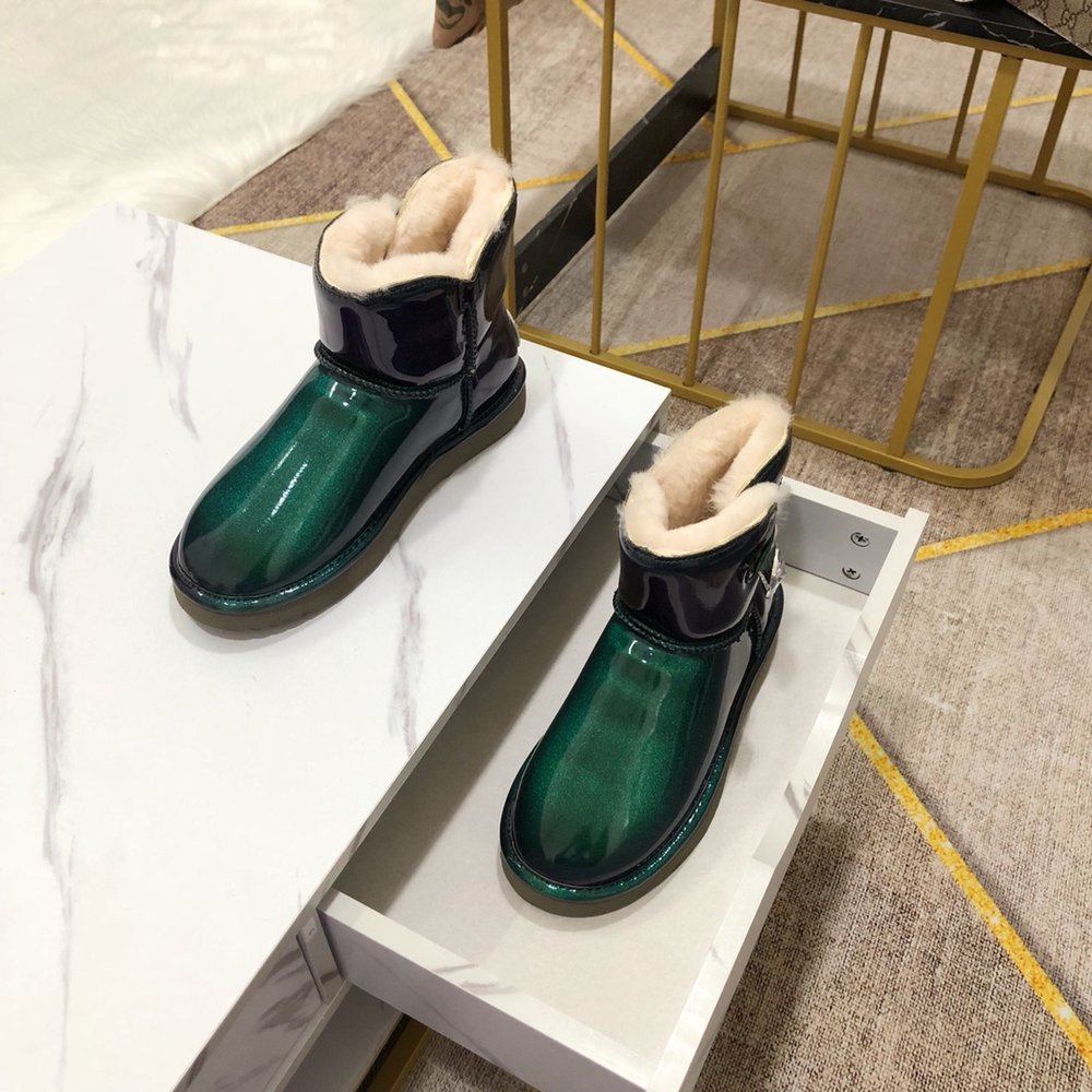 UGG 고급 메탈 카멜레온 울 슈즈 001-286295