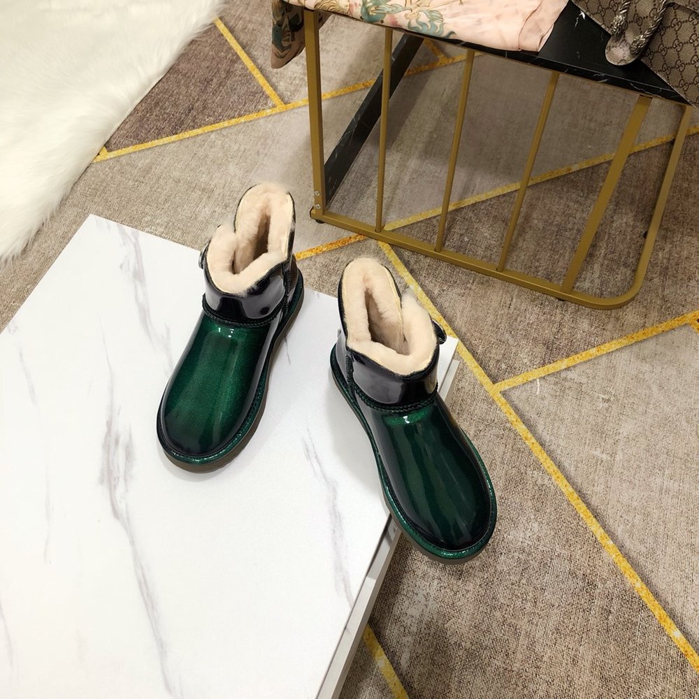 UGG 고급 메탈 카멜레온 울 슈즈 001-286295