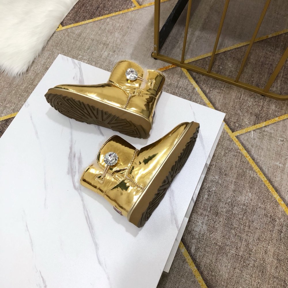 UGG 호화 시리즈 메탈 울 부츠 001-286296