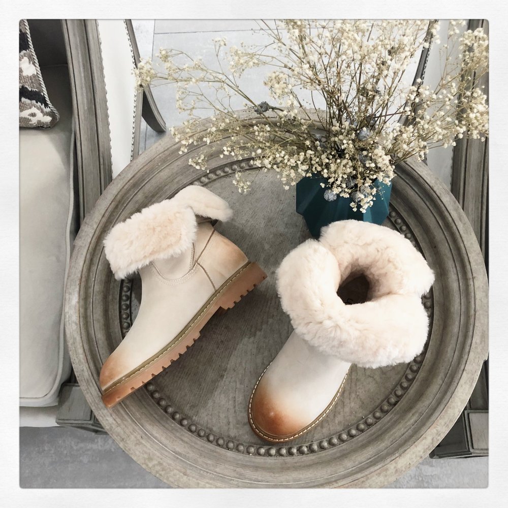 UGG 스타일 레트로 마틴 부츠 001-286299