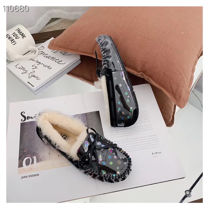 UGG 야광 두꺼운 밑창 단화 001-286309
