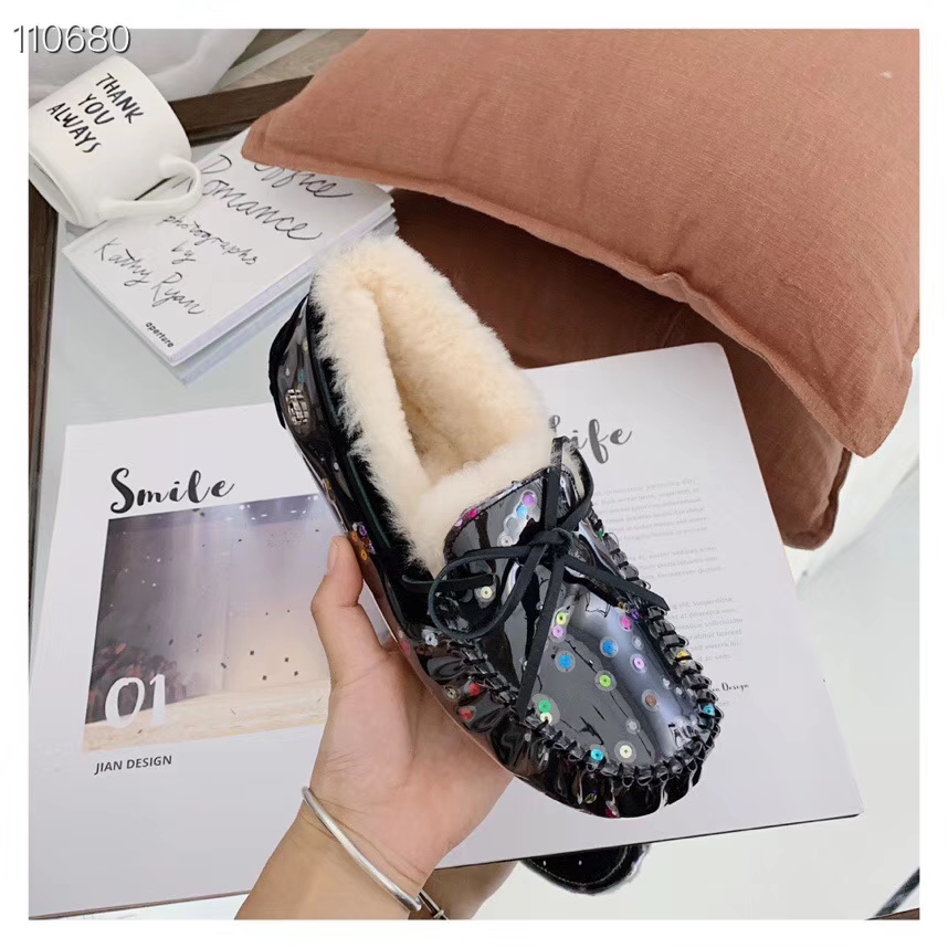 UGG 야광 두꺼운 밑창 단화 001-286309