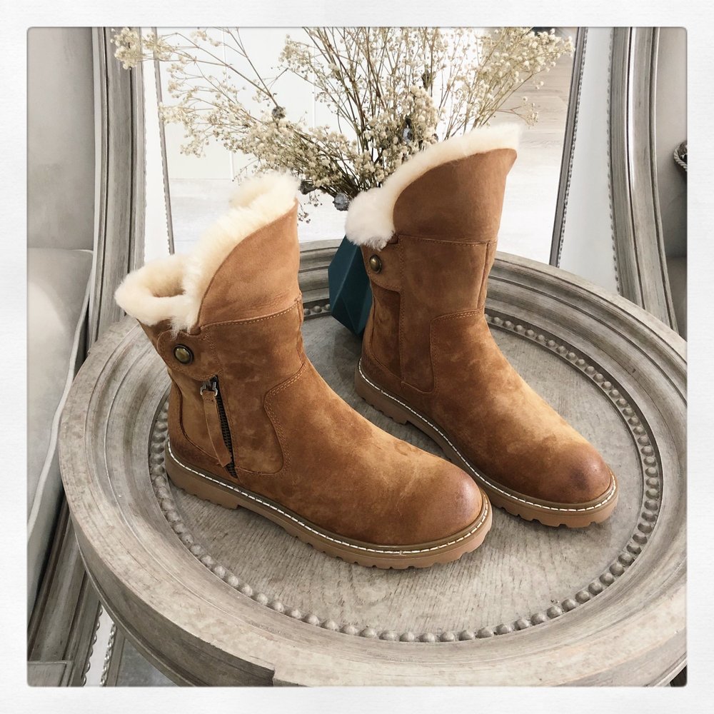 GB 버전 UGG 털가죽 일체형 마틴부츠 001-286311