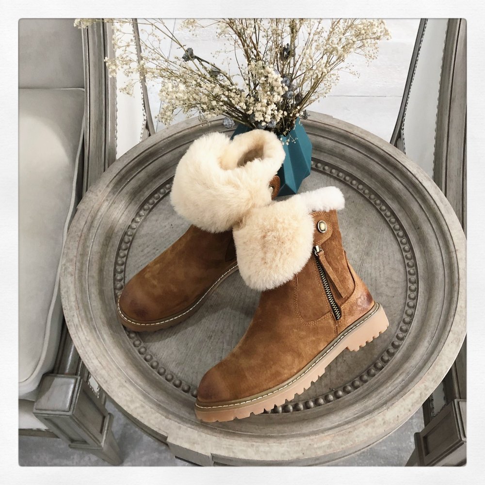 GB 버전 UGG 털가죽 일체형 마틴부츠 001-286311