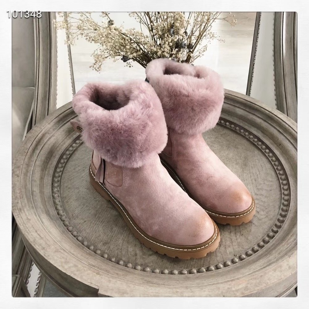 UGG 털가죽 일체 마틴 부츠 001-286313