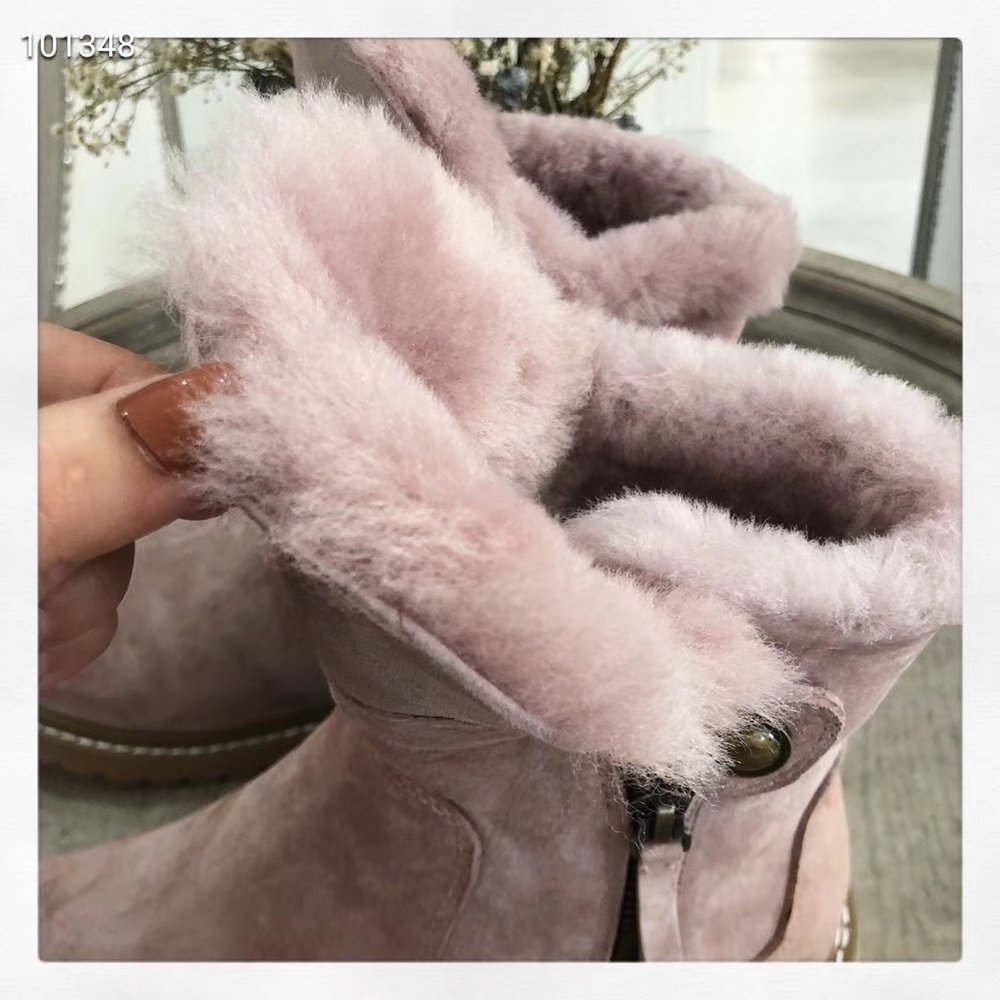 UGG 털가죽 일체 마틴 부츠 001-286313