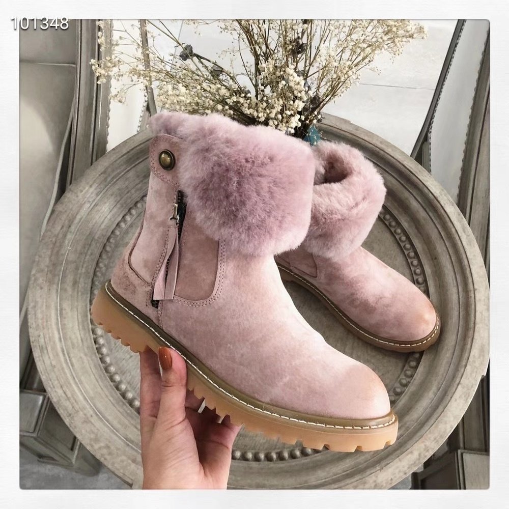 UGG 털가죽 일체 마틴 부츠 001-286313