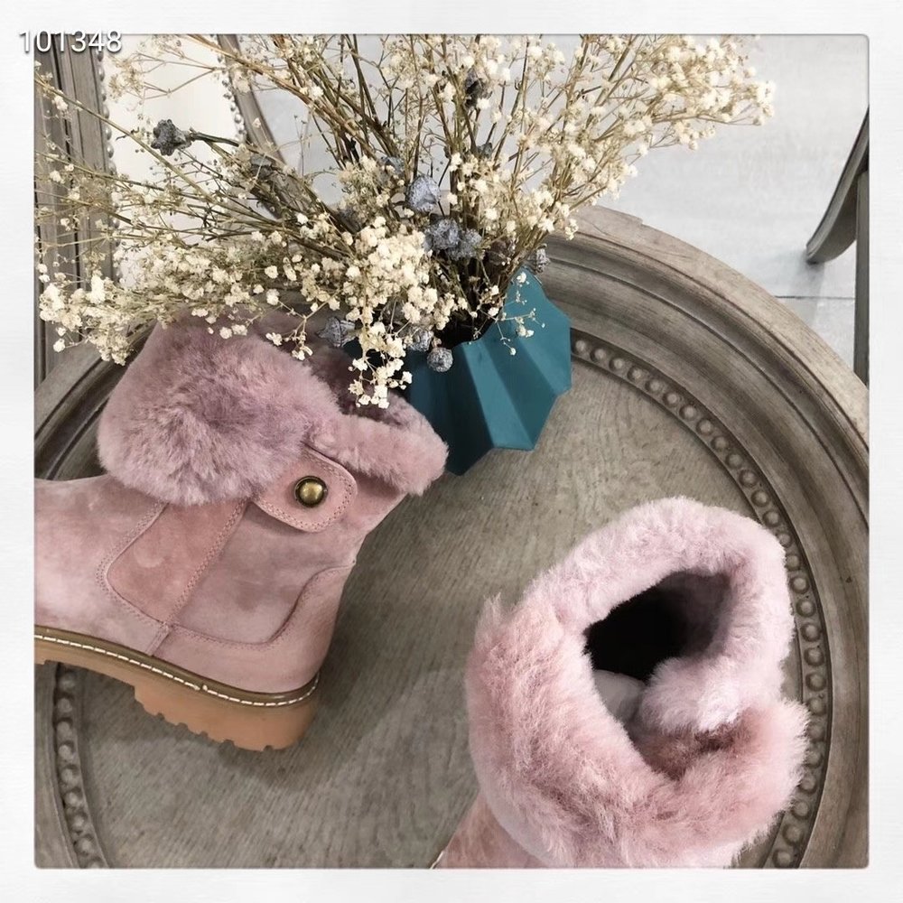 UGG 털가죽 일체 마틴 부츠 001-286313