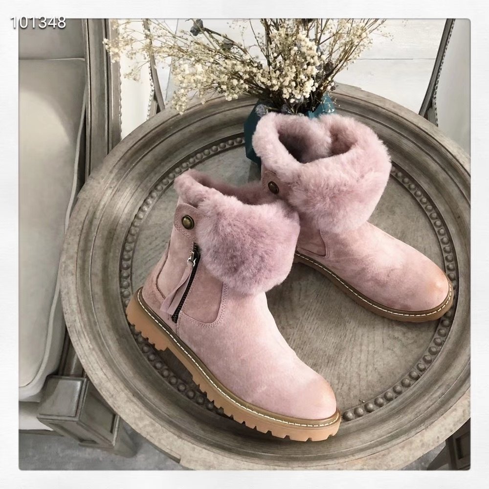 UGG 털가죽 일체 마틴 부츠 001-286313