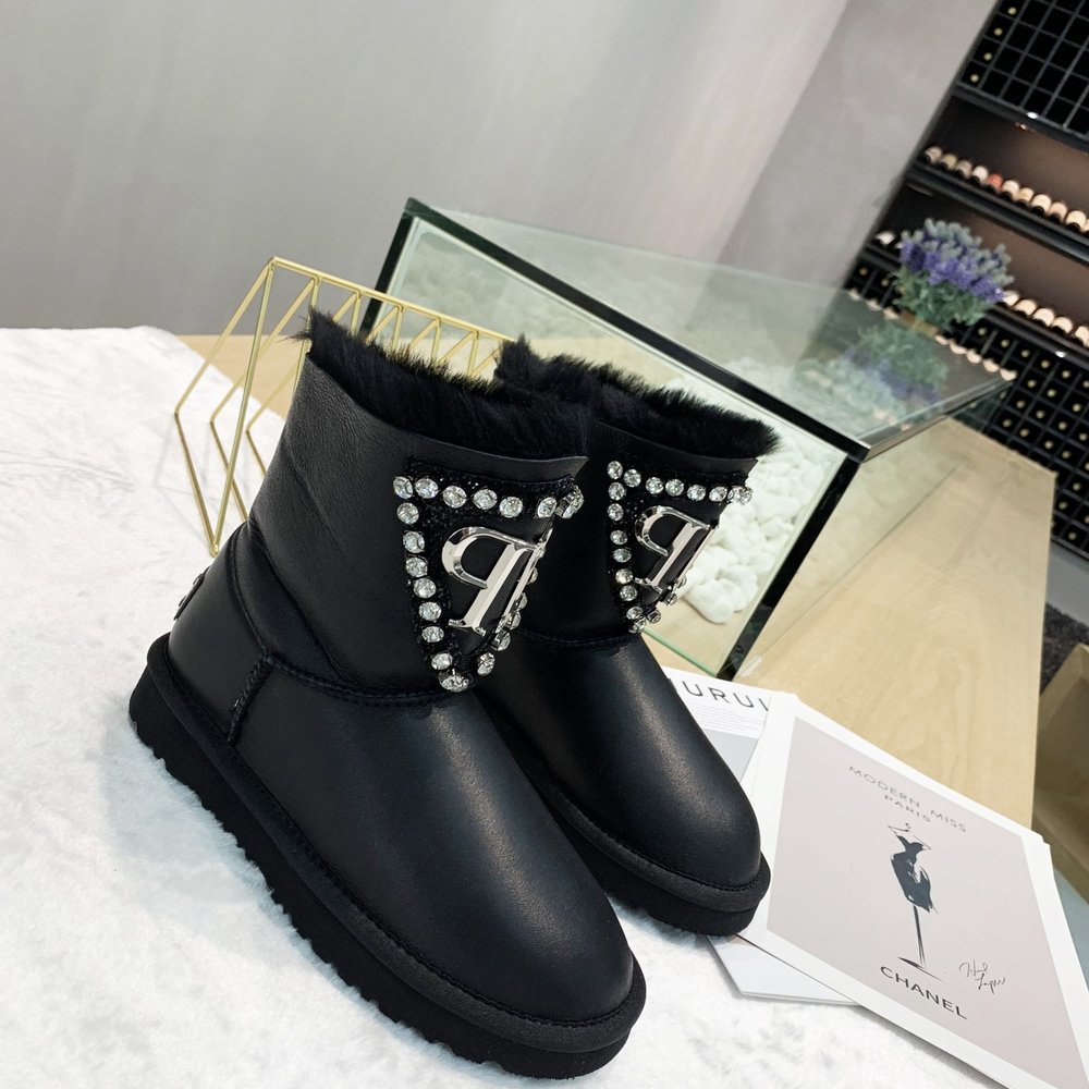 UGG 털가죽 일체형 스노우부츠 001-286341