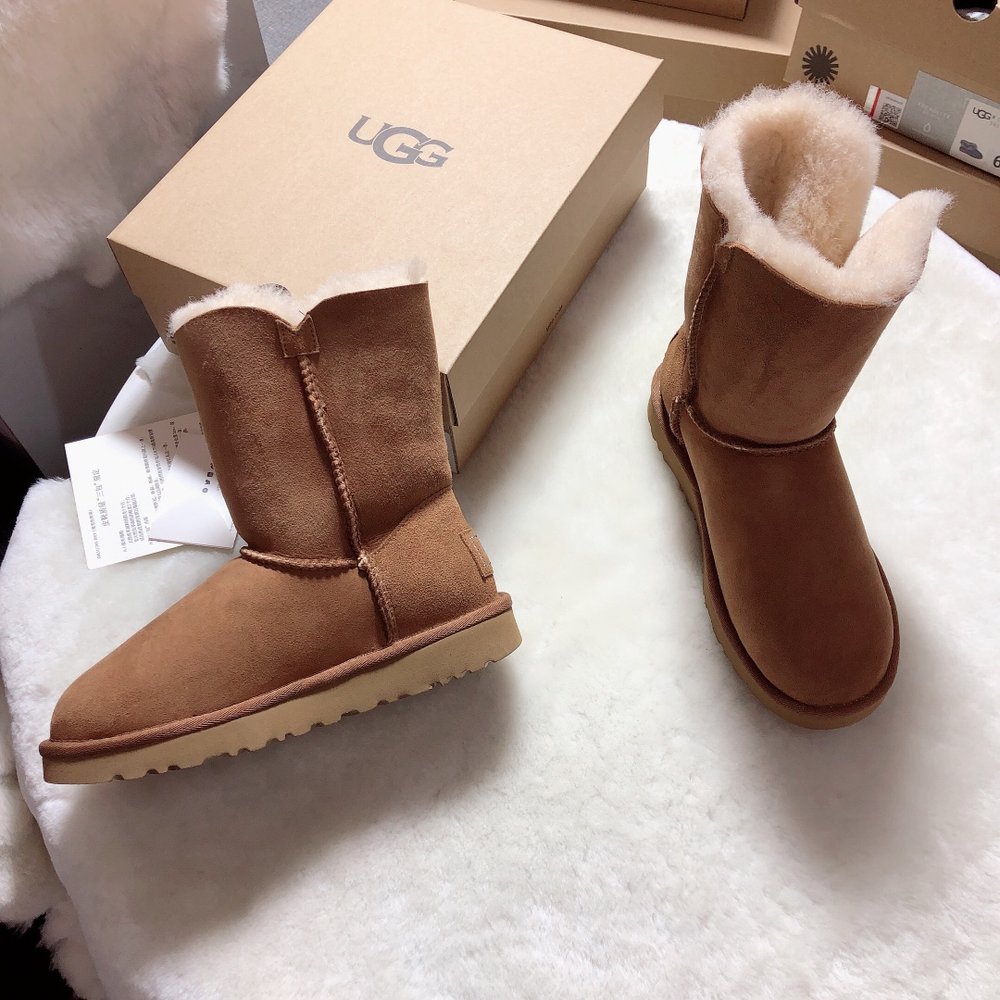 UGG 하이탑 스노우부츠 클래식 크리스탈 버클 방수방오 001-286347