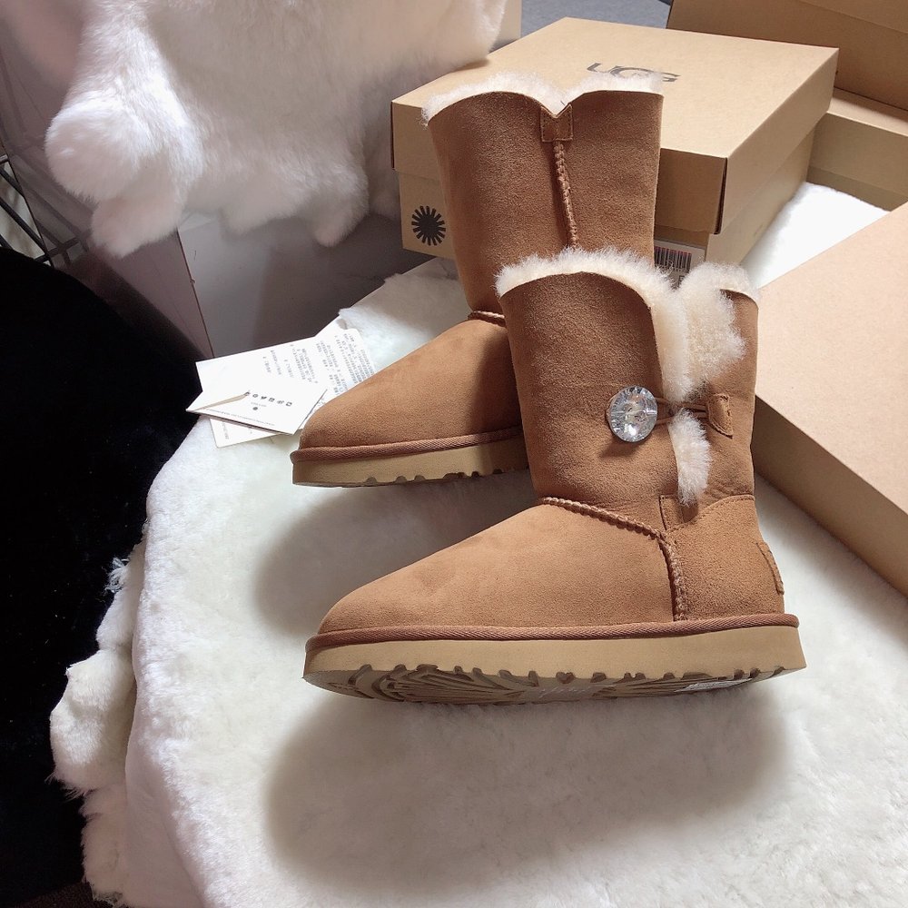 UGG 하이탑 스노우부츠 클래식 크리스탈 버클 방수방오 001-286347