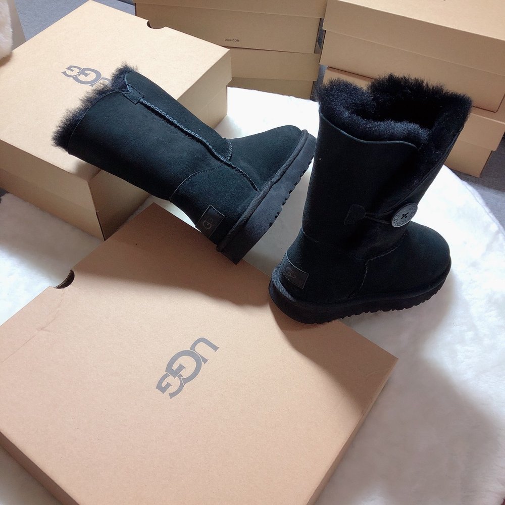 UGG 클래식 단추 하이탑 방수 방오 스노우부츠 001-286352