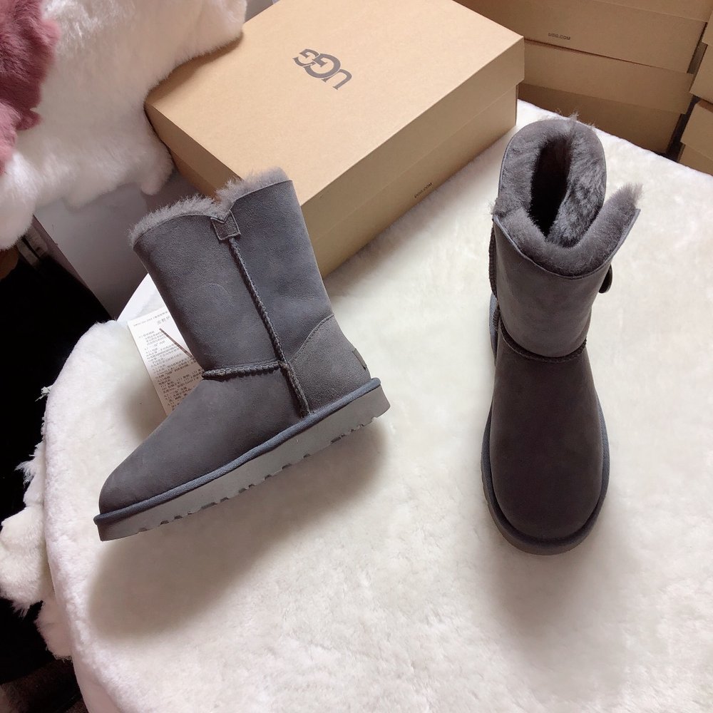 UGG 클래식 단추 하이탑 방수 방오 스노우부츠 001-286352