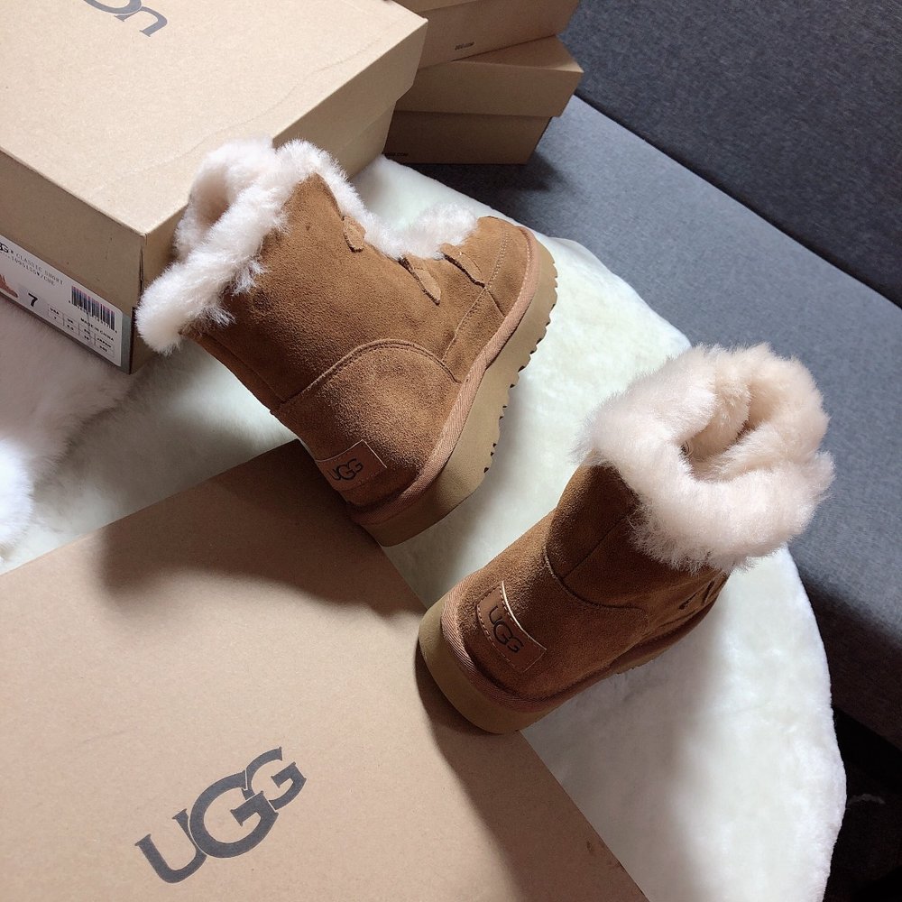 UGG 여성 플리스 부츠 001-286370