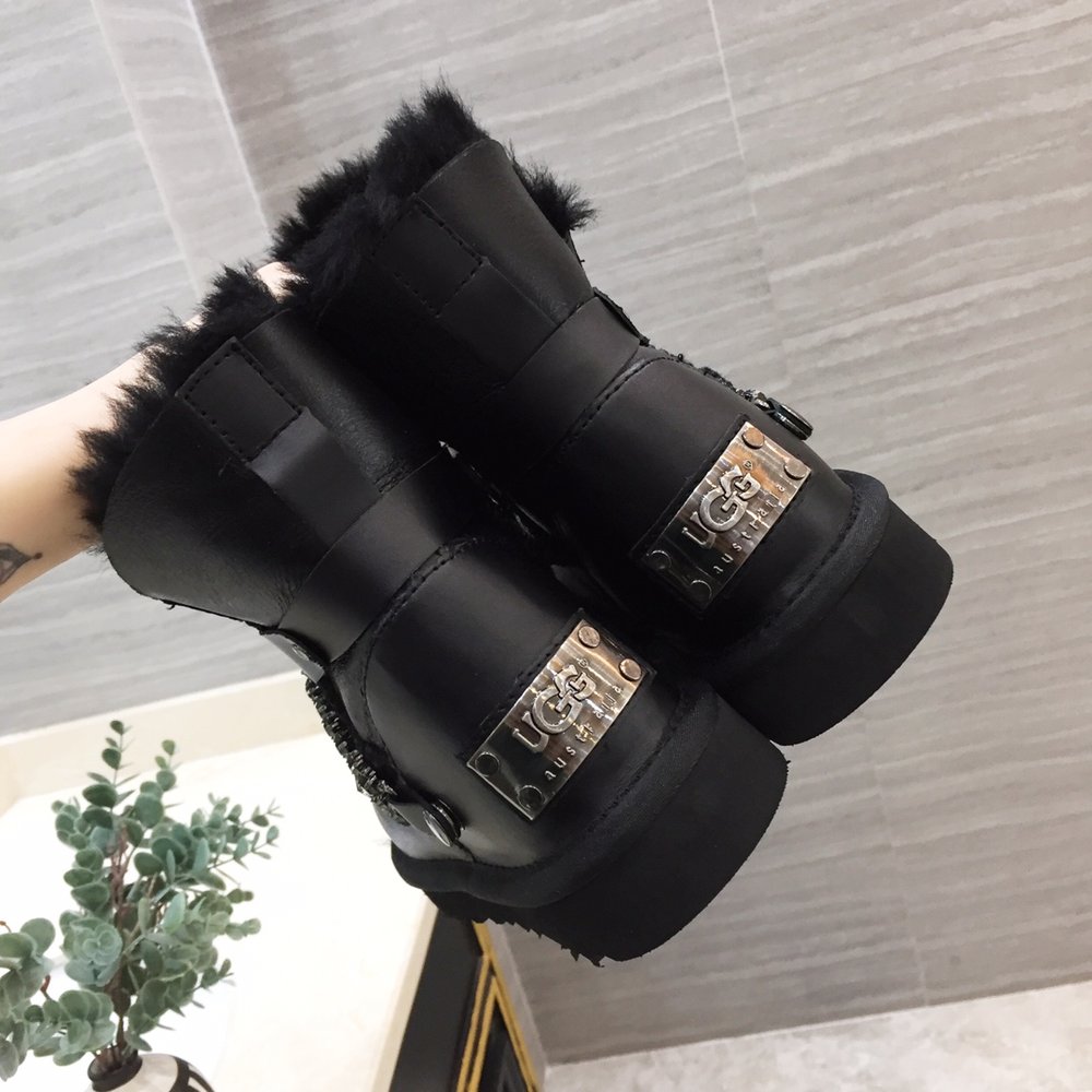 UGG 양털 원피스 여성 부츠 001-286378