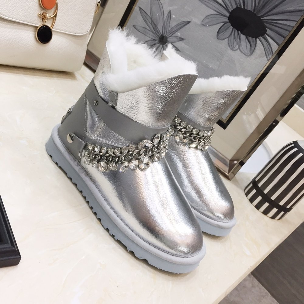 UGG 양털 원피스 여성 부츠 001-286378