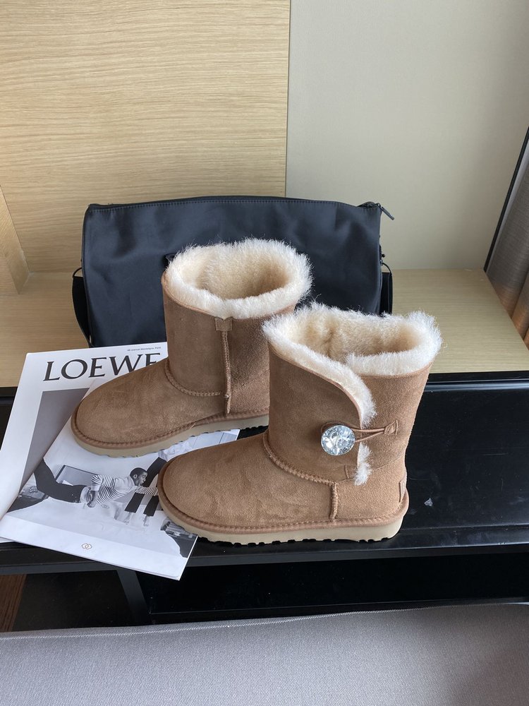 UGG 최고 버전 양털 부츠 001-286396