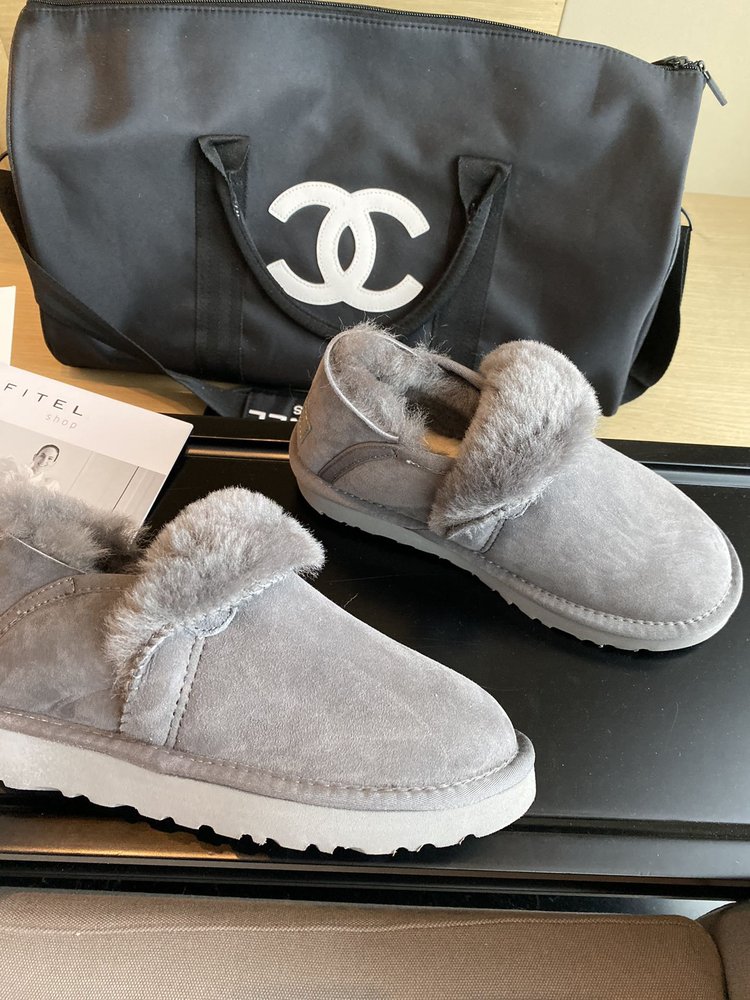 UGG 최고 버전 양모피 일체형 스노우부츠 001-286398