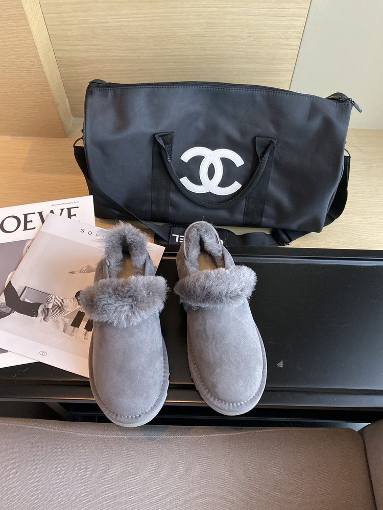 UGG 최고 버전 양모피 일체형 스노우부츠 001-286398