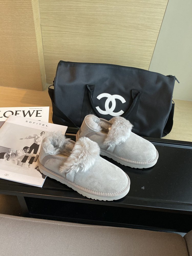 UGG 최고 버전 양모피 일체 여성 부츠 001-286401