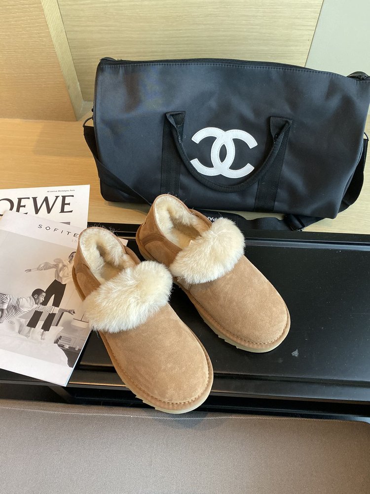 UGG 공식 라인 방수방오 양모피 일체 눈부츠 001-286402