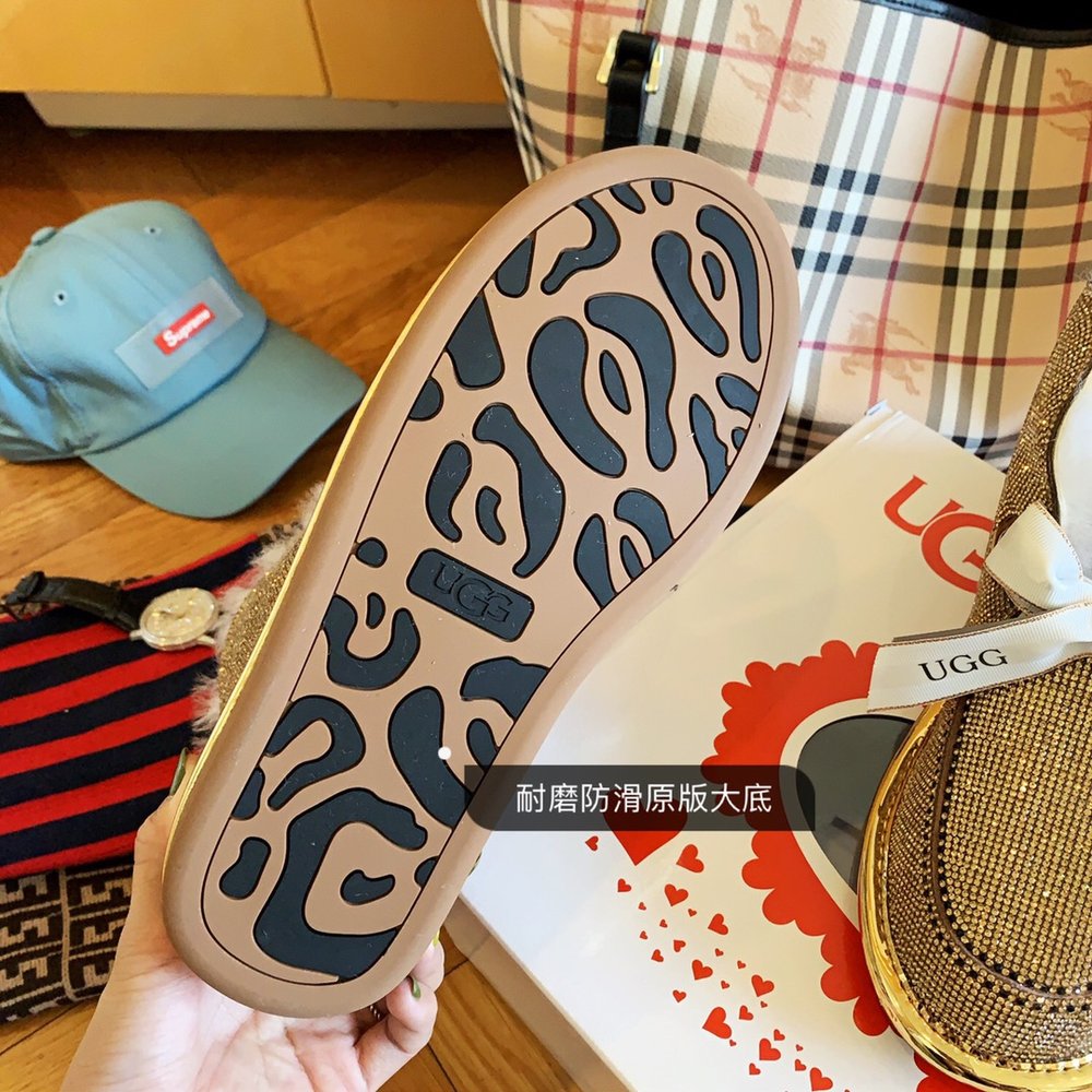털실 리본 투웨이 업그레이드 풀 크리스탈 UGG 스노우 001-286408